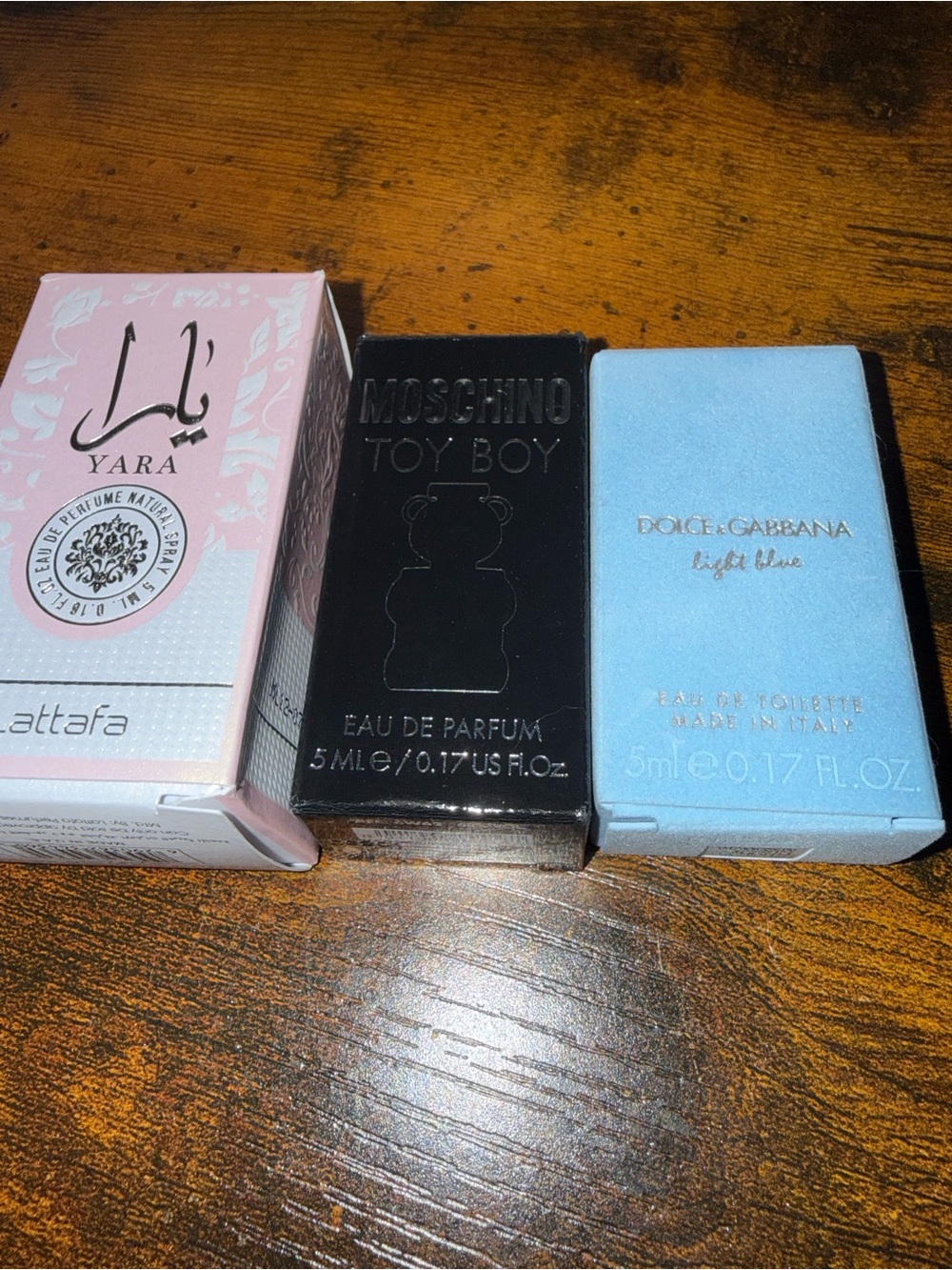 3-piece mini perfume bundle